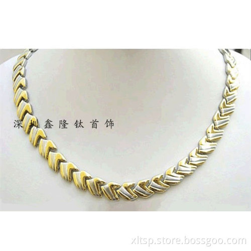 wholesale Fashion Gold-plated costume necklace